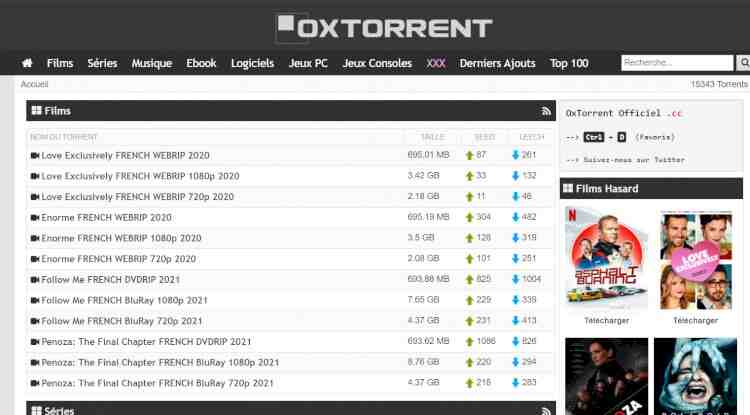 Quel site pour télécharger des films gratuitement avec uTorrent ?